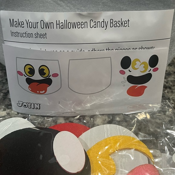 New, make your own Halloween candy bucket, choice of pumpkin or ghost - Picture 3 of 4